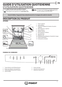 Mode d’emploi Indesit DFG 15B10 S EU Lave-vaisselle