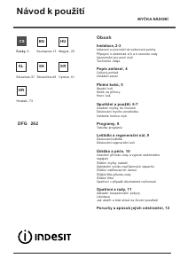 Priročnik Indesit DFG 262 S EU Pomivalni stroj