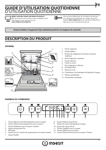 Mode d’emploi Indesit DFO 3C23 A X Lave-vaisselle