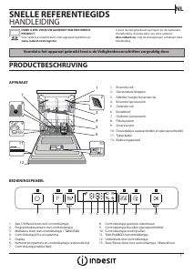 Handleiding Indesit DFO 3C26 Vaatwasser