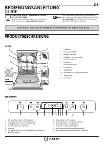 Bedienungsanleitung Indesit DFO 3T133 A F Geschirrspüler