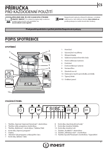 Manuál Indesit DFO 3T133 A F Myčka na nádobí