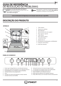 Manual Indesit DFO 3T133 A F Máquina de lavar louça