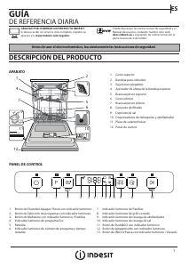 Manual de uso Indesit DFO 3T133 A F Lavavajillas