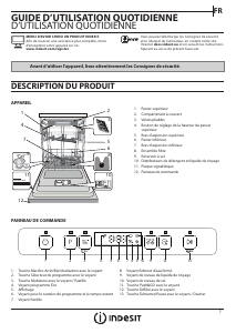 Mode d’emploi Indesit DFO 3T133 A F X Lave-vaisselle