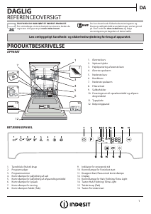 Brugsanvisning Indesit DFP 58T94 Z Opvaskemaskine