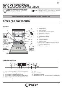Manual Indesit DIC 3C24 A Máquina de lavar louça