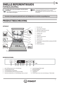 Handleiding Indesit DIC 3C24 A Vaatwasser