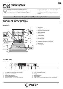 Manual Indesit DIC 3C24 A Dishwasher