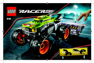 Manual Lego set 8165 Racers Monster jumper