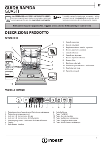 Manuale Indesit DIO 3C24 AC E Lavastoviglie