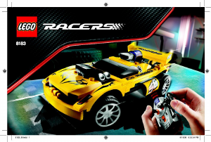 Bruksanvisning Lego set 8183 Racers Track turbo