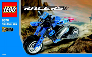 Bedienungsanleitung Lego set 8370 Racers Nitro stunt bike