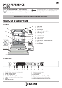 Handleiding Indesit DKIO 3T131 A FE Vaatwasser