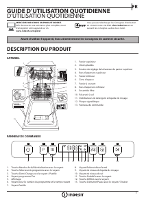 Mode d’emploi Indesit DSFC 3T117 Lave-vaisselle