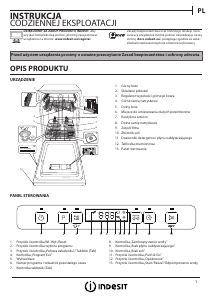 Instrukcja Indesit DSFO 3T224 C Zmywarka