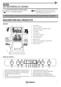 Manual de uso Indesit DSFO 3T224 Lavavajillas