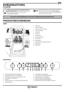 Bedienungsanleitung Indesit DSFO 3T224 Geschirrspüler