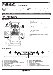 Instrukcja Indesit DSFO 3T224 Zmywarka