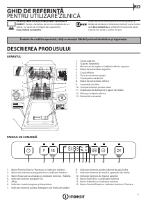 Manual Indesit DSFO 3T224 Z Maşină de spălat vase