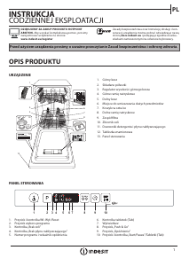 Instrukcja Indesit DSIC 3T117 C Zmywarka