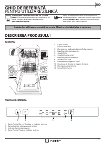 Εγχειρίδιο Indesit DSIE 2B19 Πλυντήριο πιάτων