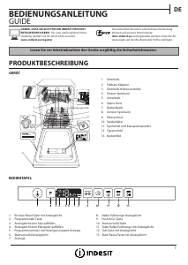 Bedienungsanleitung Indesit DSIO 3T224 CE Geschirrspüler