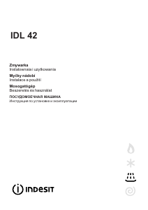 Manuál Indesit IDL 42 EU Myčka na nádobí