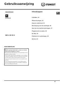 Εγχειρίδιο Indesit IDCL G5 B H (EU) Στεγνωτήριο