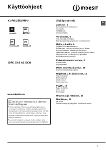 Brugsanvisning Indesit IDPE G45 A1 ECO (EU) Tørretumbler