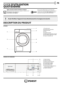 Mode d’emploi Indesit IND80110 Sèche-linge