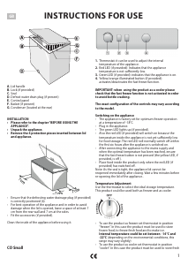 Manual Indesit OS B 200 2 H (RU) Freezer