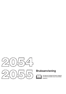 Bruksanvisning Jonsered 2054 Kedjesåg