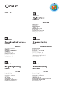 Instrukcja Indesit UIAA 12 F I Zamrażarka
