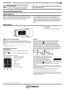 Bedienungsanleitung Indesit B 18 A1 D V E S/I 1 Kühl-gefrierkombination