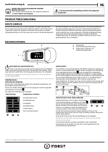 Handleiding Indesit B 18 A1 D V E/I 1 Koel-vries combinatie