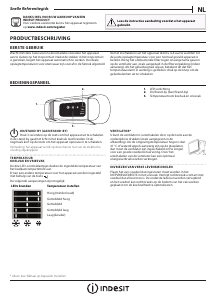 Handleiding Indesit B 18 A2 D/I 2 Koel-vries combinatie