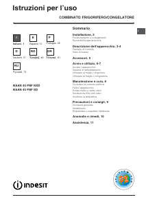 Hướng dẫn sử dụng Indesit BAAN 40 FNF SD Tủ đông lạnh