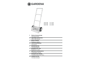 Bruksanvisning Gardena 4000 SM Gräsklippare