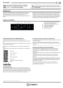 Manual de uso Indesit INC20 T332 Frigorífico combinado