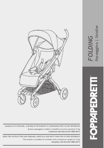 Handleiding Foppapedretti Folding Kinderwagen