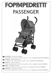 Handleiding Foppapedretti Passenger Kinderwagen