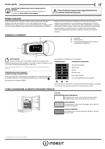 Manuale Indesit INS 1001 AA Frigorifero-congelatore