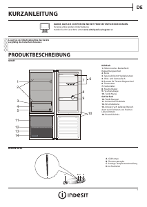 Bedienungsanleitung Indesit LI6 S1 X Kühl-gefrierkombination