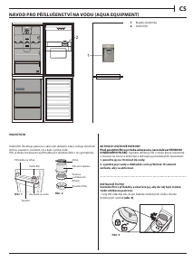 Manuál Indesit LI8 S1E S AQUA Lednice s mrazákem