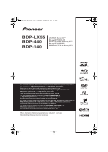 Mode d’emploi Pioneer BDP-140 Lecteur de blu-ray