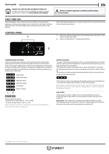 Manual Indesit LI8 S2E X Fridge-Freezer