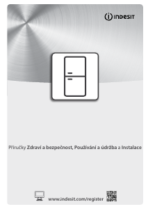 Manuál Indesit LR8 S1 S AQ Lednice s mrazákem