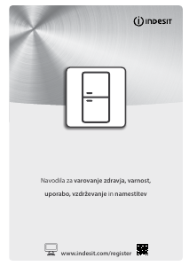 Priročnik Indesit LR8 S1 W AQ Hladilnik in zamrzovalnik