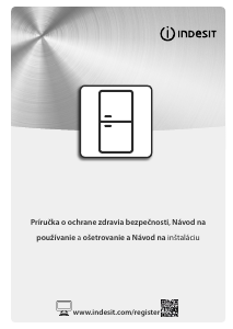 Návod Indesit LR9 S2Q F X B Chladnička s mrazničkou